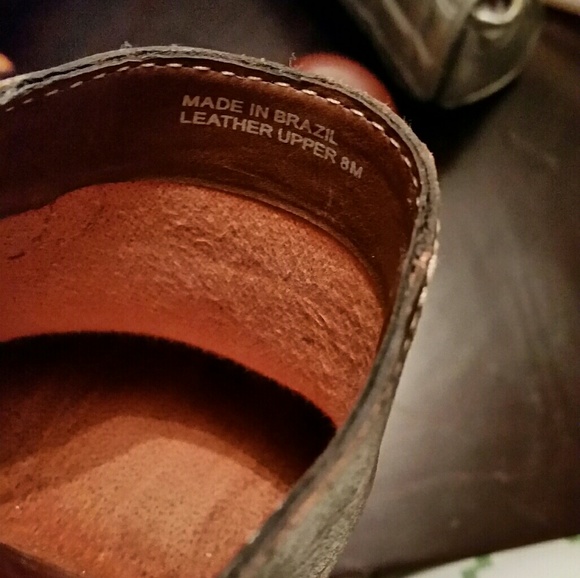 MIA LEATHER CLOGS - Picture 2 of 5
